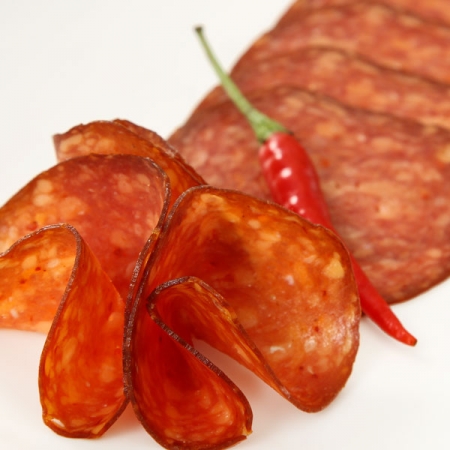Buuresalami (pikant, geschnitten)