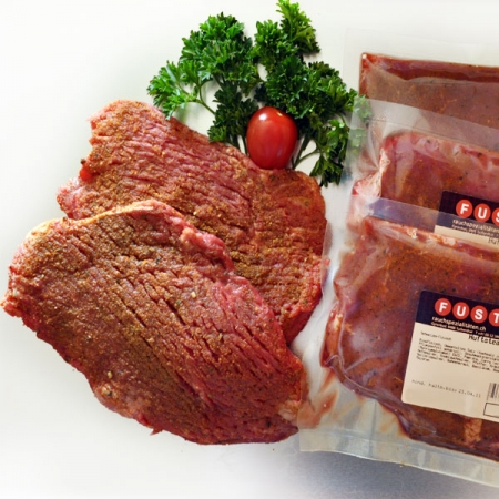 Hufsteak vom Rind (mariniert)